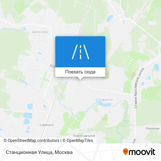 Карта Станционная Улица