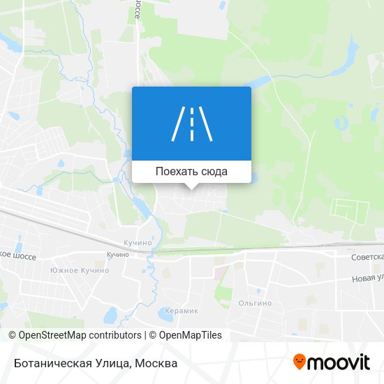 Карта Ботаническая Улица