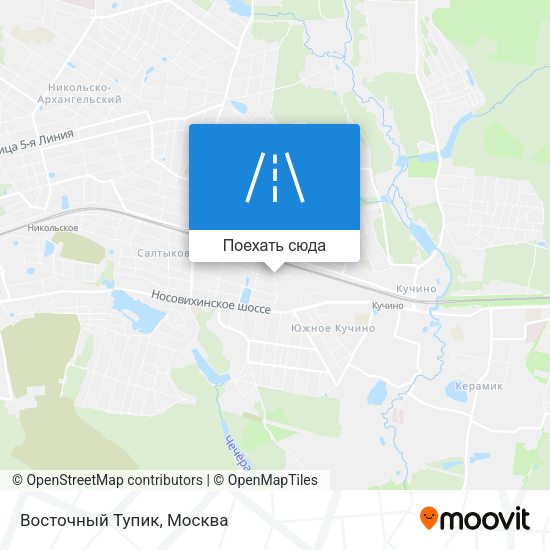 Карта Восточный Тупик