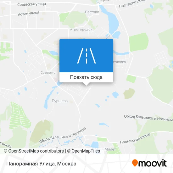Карта Панорамная Улица