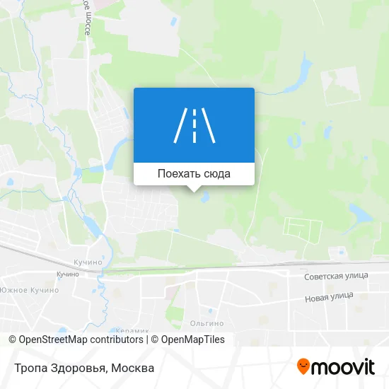 Карта Тропа Здоровья
