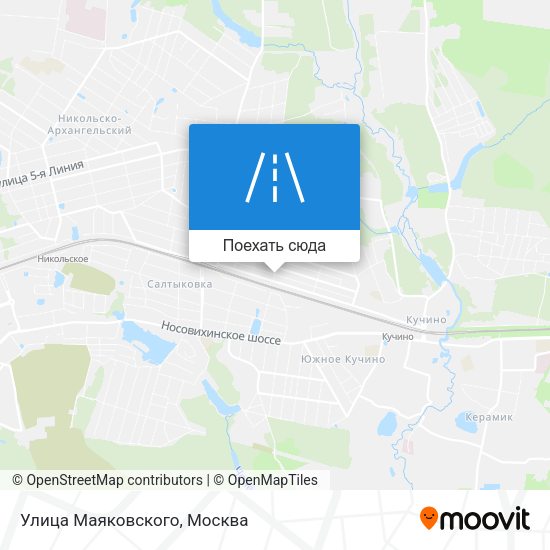Карта Улица Маяковского