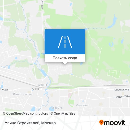 Карта Улица Строителей