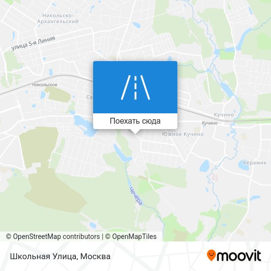 Карта Школьная Улица