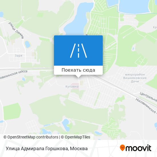Карта Улица Адмирала Горшкова