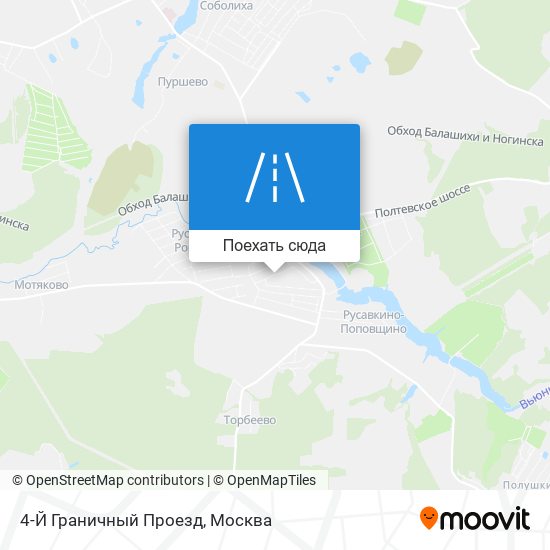 Карта 4-Й Граничный Проезд