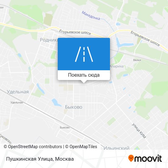 Карта Пушкинская Улица