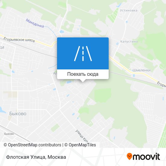 Карта Флотская Улица