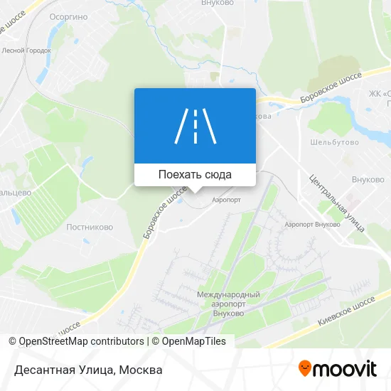Карта Десантная Улица