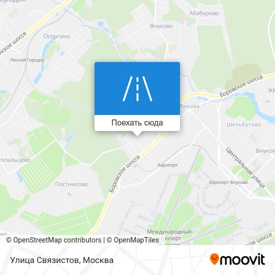 Карта Улица Связистов