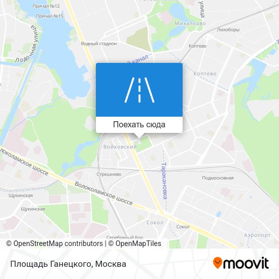 Карта Площадь Ганецкого