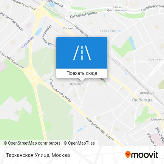 Карта Тарханская Улица