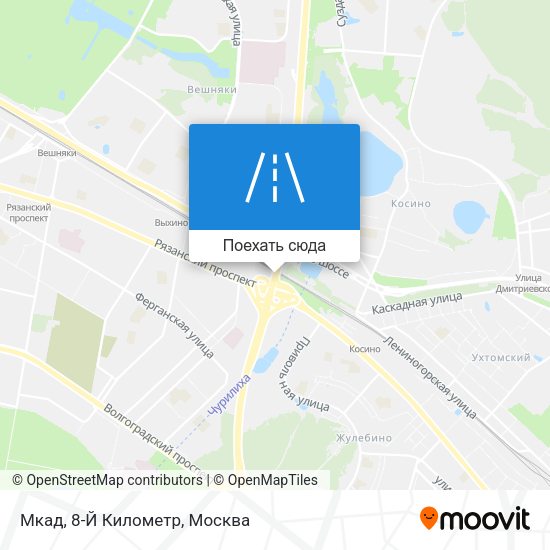 Карта Мкад, 8-Й Километр