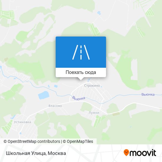 Карта Школьная Улица