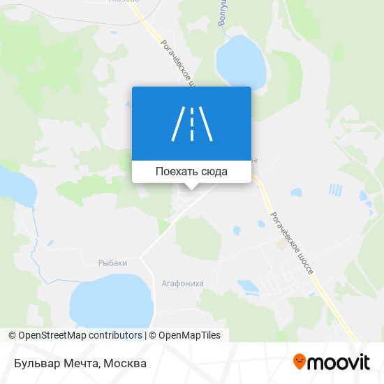 Карта Бульвар Мечта