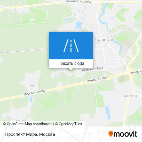 Карта Проспект Мира