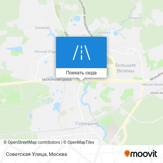 Карта Советская Улица