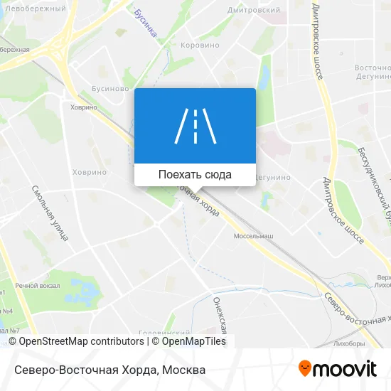 Карта Северо-Восточная Хорда