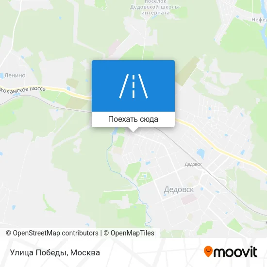 Карта Улица Победы