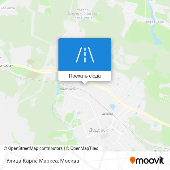 Карта Улица Карла Маркса