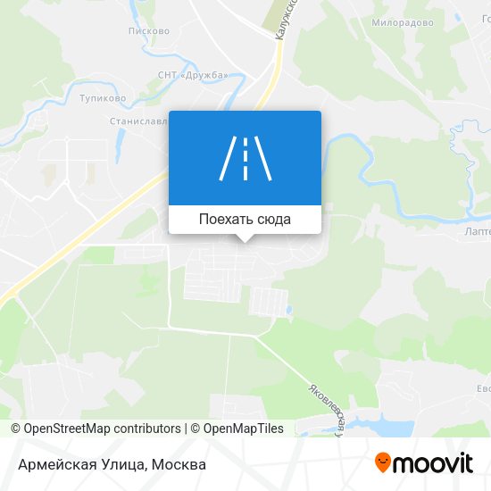 Карта Армейская Улица