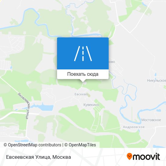 Карта Евсеевская Улица
