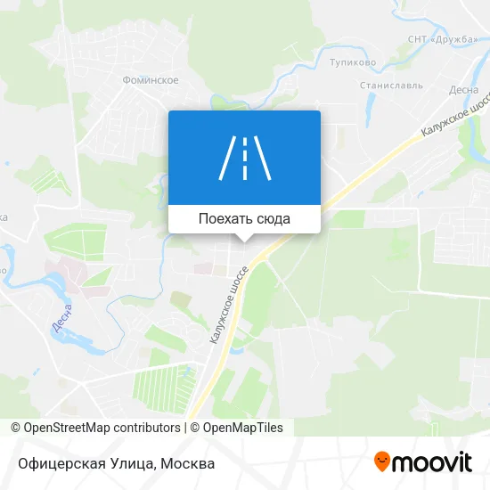 Карта Офицерская Улица