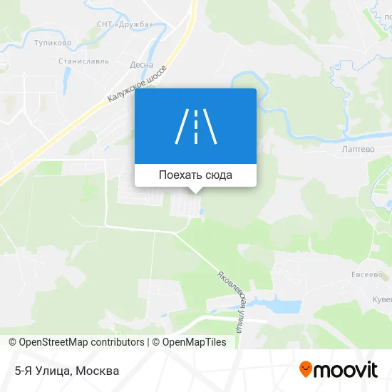 Карта 5-Я Улица