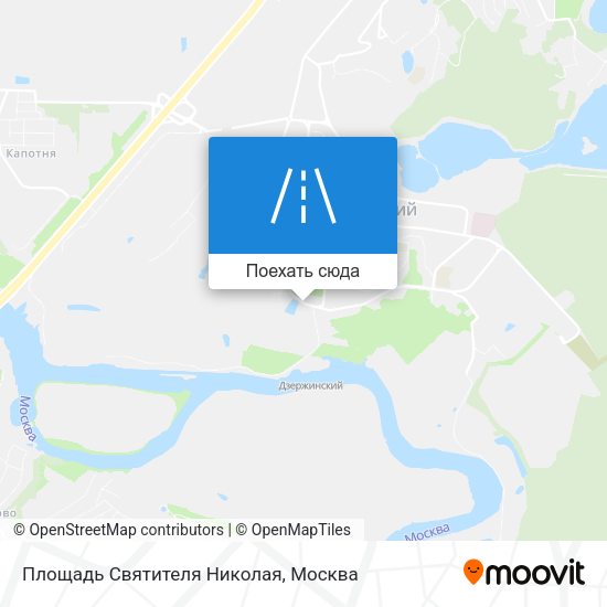 Карта Площадь Святителя Николая