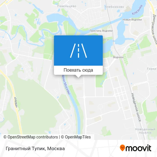 Карта Гранитный Тупик