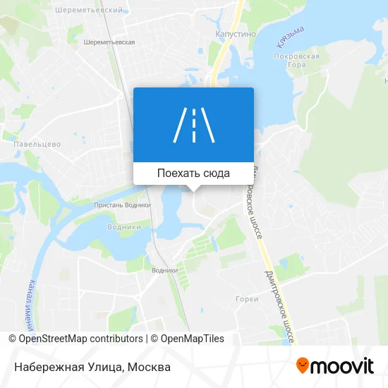 Карта Набережная Улица
