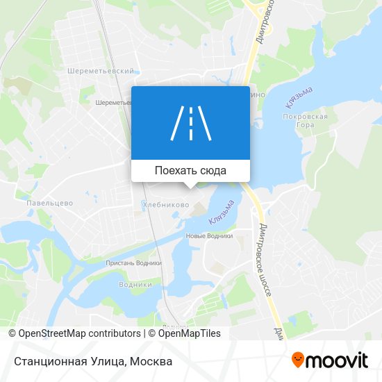 Карта Станционная Улица