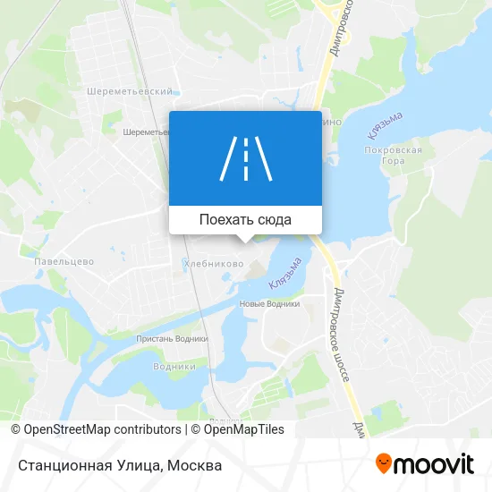 Карта Станционная Улица