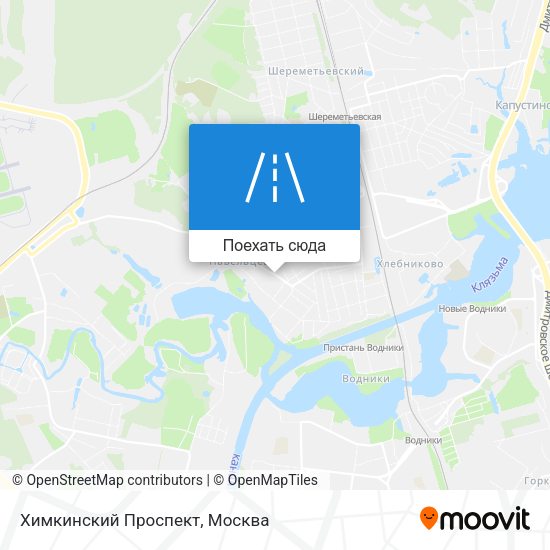 Карта Химкинский Проспект