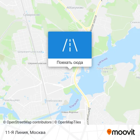 Карта 11-Я Линия