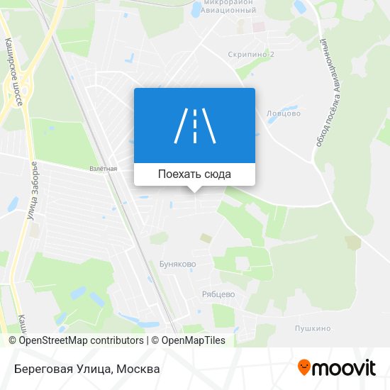 Карта Береговая Улица
