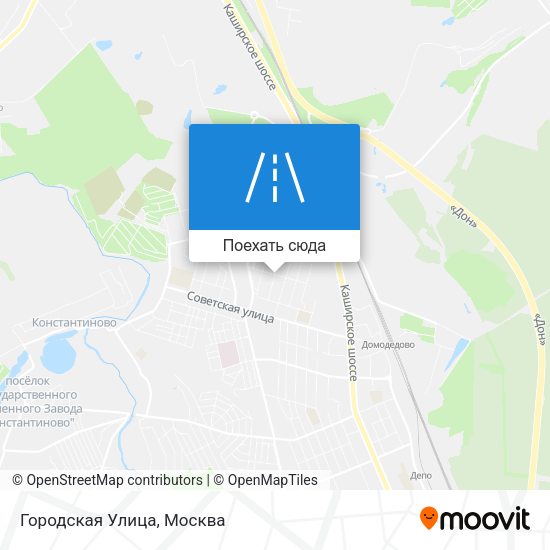 Карта Городская Улица