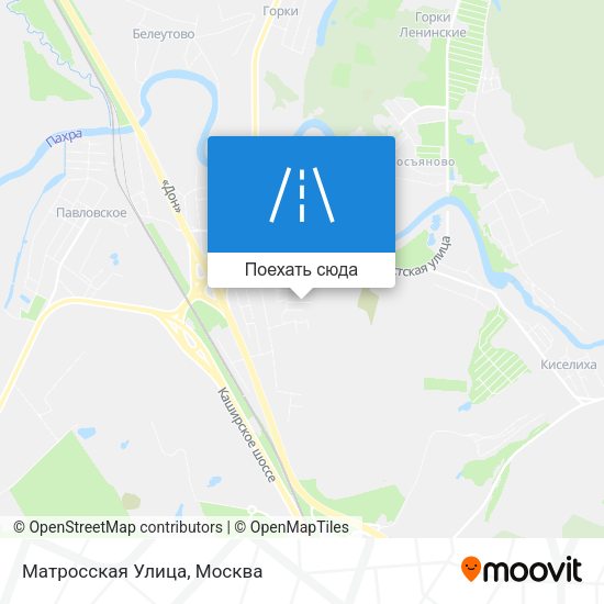 Карта Матросская Улица