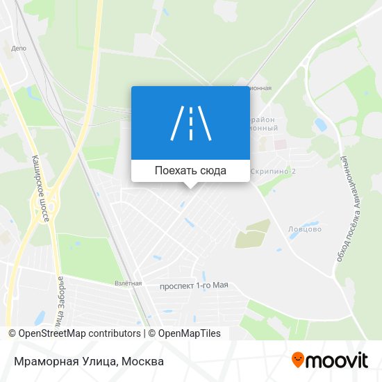 Карта Мраморная Улица