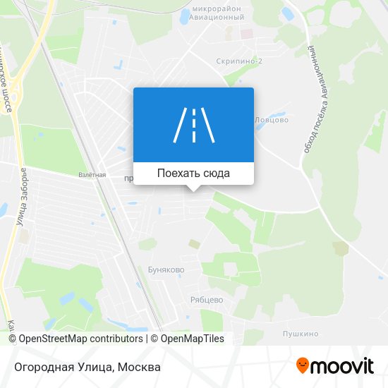 Карта Огородная Улица