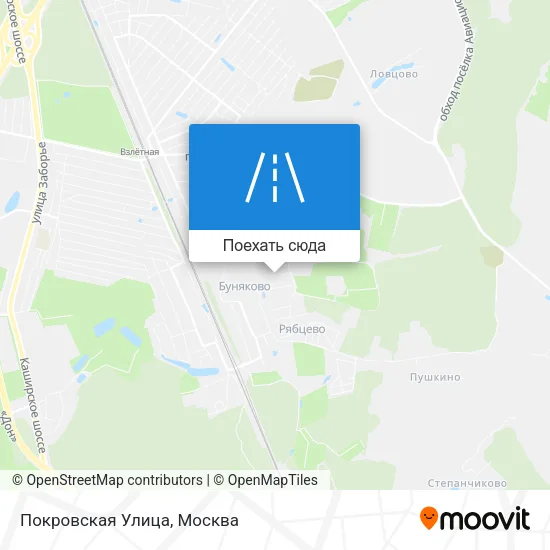 Карта Покровская Улица