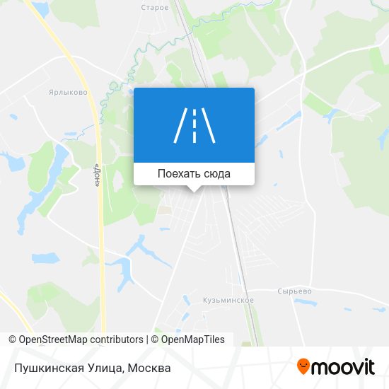 Карта Пушкинская Улица