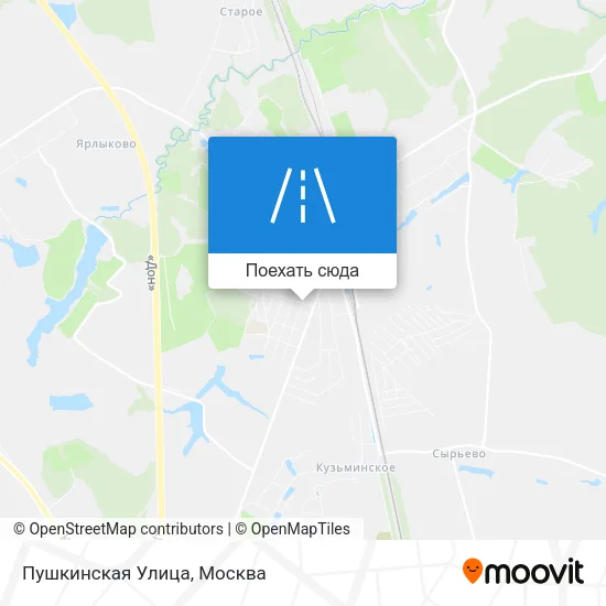 Карта Пушкинская Улица