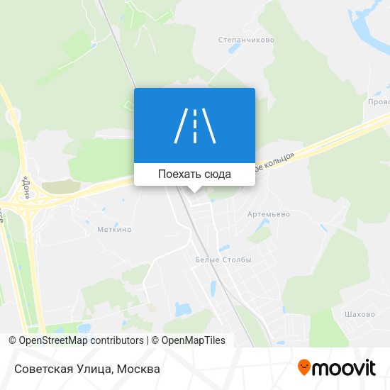 Карта Советская Улица