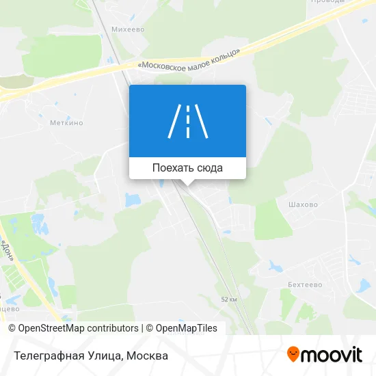 Карта Телеграфная Улица