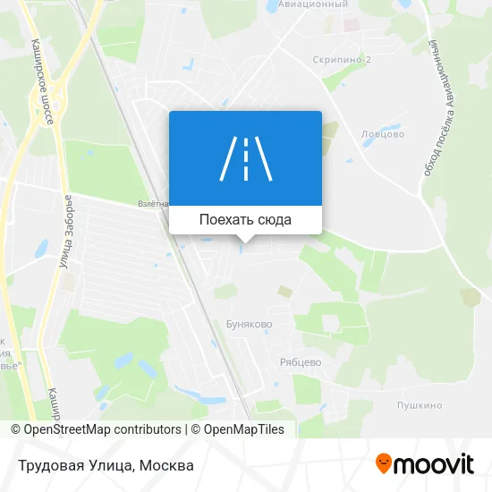 Карта Трудовая Улица