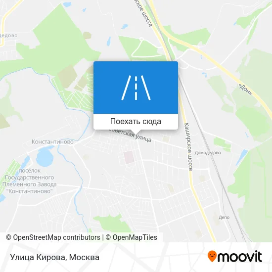 Карта Улица Кирова