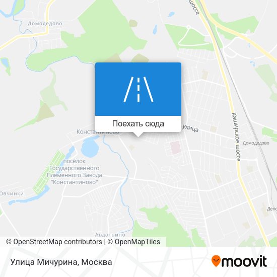 Карта Улица Мичурина