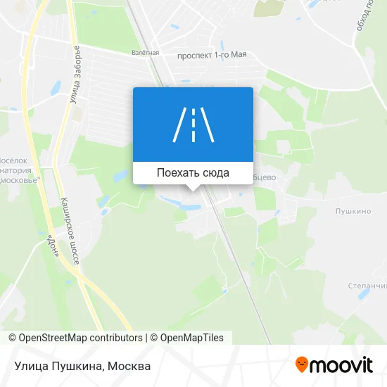 Карта Улица Пушкина