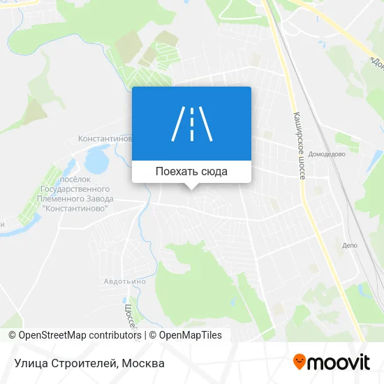 Карта Улица Строителей
